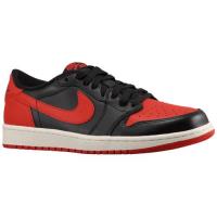 jordan retro 1 low og jordan voor heren basketbal schoenen zwart varsity rood sail Store Rotterdam tzuom607