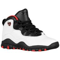 jordan retro 10 jordan voor kleine jongens basketbal schoenen wit zwart true rood Goedkope Site p8frb658