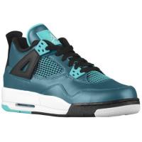 jordan retro 4 jordan voor grote jongen basketbal schoenen teal wit zwart retro Lightning Levering tckbx178