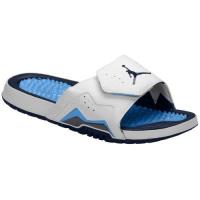 jordan retro 7 hydro jordan voor heren slipper wit midnight marine flint grijs university blauw Originele Sale 33jja195