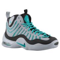 nike air bakin nike voor grote jongen basketbal schoenen zwart wolf grijs turbo groen Originele Prijs fc75d392