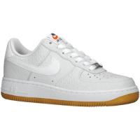 nike air force 1 low nike voor grote jongen basketbal schoenen wit gum Winkel Almere 9gbnd115