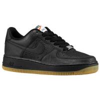 nike air force 1 low nike voor grote jongen basketbal schoenen zwart zwart gum licht bruin Echt Online jbkne947