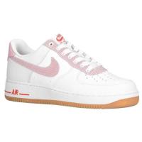 nike air force 1 low nike voor heren basketbal schoenen sail university rood gum licht bruin Aanbieding Online trmci311