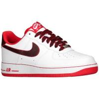 nike air force 1 low nike voor heren basketbal schoenen wit university rood Outlet Online r9myu619