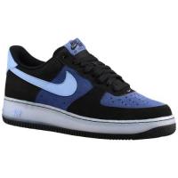 nike air force 1 low nike voor heren basketbal schoenen zwart aluminum blauw legend wit Originele Prijs 27sdn554