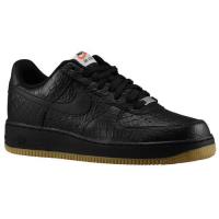 nike air force 1 low nike voor heren basketbal schoenen zwart zwart gum licht bruin Schoenen Online l6843187