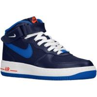 nike air force 1 mid nike voor grote jongen basketbal schoenen midnight marine lyon blauw wit helder 2017 Nederland aiptg778