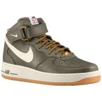 nike air force 1 mid nike voor heren basketbal schoenen medium olive sail gum licht bruin Outlet Arnhem ugbca839