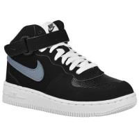 nike air force 1 mid nike voor kleine jongens basketbal schoenen zwart cool grijs wit Nieuwe Goedkope pyyi6535