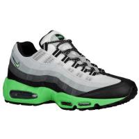 nike air max 95 nike voor heren loopschoenen zwart poison groen donker grijs silver Casual Schoenen 80etc694