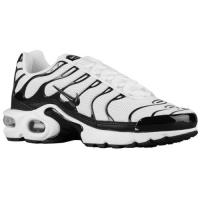 nike air max plus nike voor grote jongen loopschoenen zwart zwart wit Outlet Den Haag tsfwz109