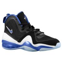 nike air penny 5 nike voor grote jongen basketbal schoenen zwart wit game royal Voor Prijs Laag sa5n3368