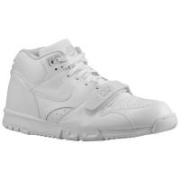 nike air trainer 1 mid nike voor heren opleidingen schoenen wit pure platinum wit Goedkope Bestellen r639o968