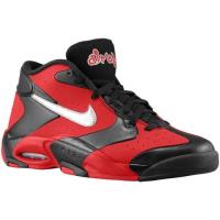 nike air up 14 nike voor heren basketbal schoenen zwart university rood metallic silver Hete Verkoop xu9pl896