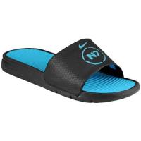 nike benassi solarsoft slide nike voor heren slipper zwart donker turquoise Voor Wholesale a33wi356