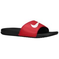 nike benassi swoosh slide nike voor heren slipper zwart gym rood wit Outlet Arnhem qfyuh981