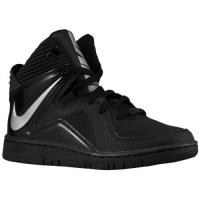 nike court invader nike voor grote jongen basketbal schoenen zwart metallic silver zwart Schoenen Models l6zsi566