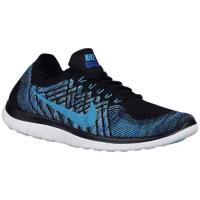 nike free 4.0 flyknit 2015 nike voor heren loopschoenen zwart game royal hyper turquoise blauw lagoo Goedkope Classic 6kbqz413