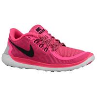 nike free 5.0 2015 nike voor grote meisje loopschoenen roze pow vivid roze wit zwart Goedkopes Online juq3e584