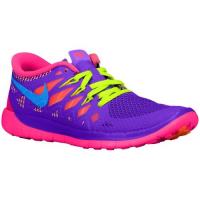 nike free 5.0 nike voor grote meisje loopschoenen hyper grape hyper roze volt photo blauw Enschede Shop x7emu527