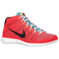 nike free flyknit chukka nike voor heren terloops schoenen helder crimson mineral teal volt licht as Originele Sale 4bvvv977