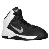 nike hyper quickness nike voor kleine jongens basketbal schoenen zwart metallic silver wit Store Ebay g45tq991