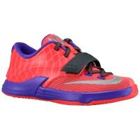 nike kd 7 nike voor kleine jongens basketbal schoenen hyper punch hyper grape dk magnet grijs met si Schoenen Kopen v9814755