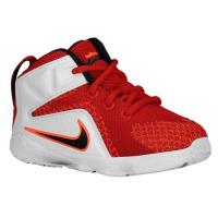 nike lebron 12 nike voor mini jongens basketbal schoenen university rood hyper crimson wit zwart Classic Winkel e516b378