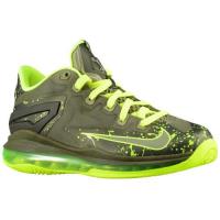 nike max lebron 11 nike voor grote jongen basketbal schoenen medium khaki volt medium olive In Rotterdam 0x476733