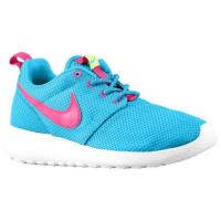 nike roshe one nike voor grote meisje loopschoenen vivid blauw wit volt ice vivid roze Nederland Winkels afiqc659