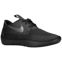 nike solarsoft moccasin nike voor heren terloops schoenen zwart zwart donker grijs Winkel Amsterdam 0h9m7708