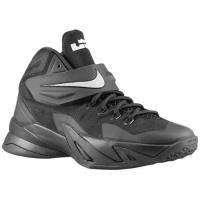 nike soldier viii nike voor grote jongen basketbal schoenen zwart metallic silver Winkels Eindhoven cfzz3137