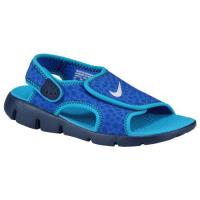 nike sunray adjust 4 nike voor kleine jongens terloops schoenen lyon blauw blauw lagoon midnight mar On Sale Discount rzmz5499