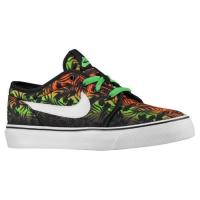 nike toki low nike voor grote jongen terloops schoenen zwart licht groen spark total oranje wit Schoenen Korting wredc723