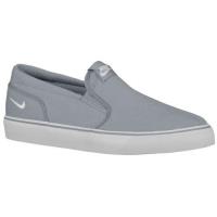 nike toki slip nike voor heren terloops schoenen wolf grijs wit Benelux Nederland v56il686