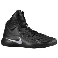 nike zoom hyperfuse 2014 nike voor heren basketbal schoenen zwart metallic silver Online Schoenen 8g7td939