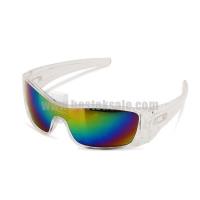 oakley batwolf zonnebriles rainbow lens wit zonnebrillen vogue 6ogu3787