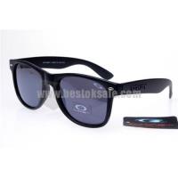 oakley frogskins zonnebril fashion zwart Mooie geen belasting 7neat847