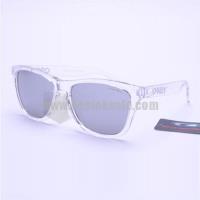 oakley frogskins zonnebril grijs wit zonnebril aviator w68b0685