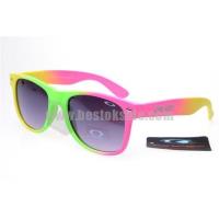 oakley frogskins zonnebril multicolor groen Wholesale Store 2fozk942