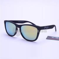 oakley frogskins zonnebril zwart paleturquoise officiële vergunning jdqax947