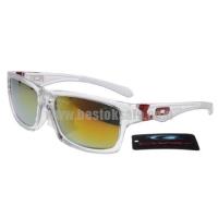 oakley jupiter squarood zonnebril wit rood zonnebrillen vogue dy8wi317