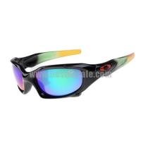 oakley pit boss zonnebril zwart groen Trek goedkope rj0as730