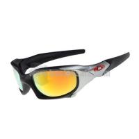 oakley pit boss zonnebril zwart silver orange winkel Eindhoven 4e6d7616