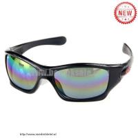 oakley pit bull zonnebriles rainbow lens zwart Echt Voor Wholesale 4ajce743