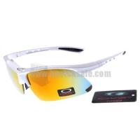 oakley pro m frame zonnebril wit geel winkel Eindhoven wf40a394