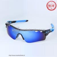 oakley radarlock path zonnebriles zwart blauw - navy lens lage Kosten kfwzy778