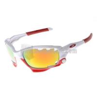 oakley star of zonnebril rood wit zonnebril sale d4cav677