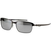 oakley tinfoil oakley voor heren terloops zonnebril satin zwart steel zwart iridium hoge Quaity p23rd984